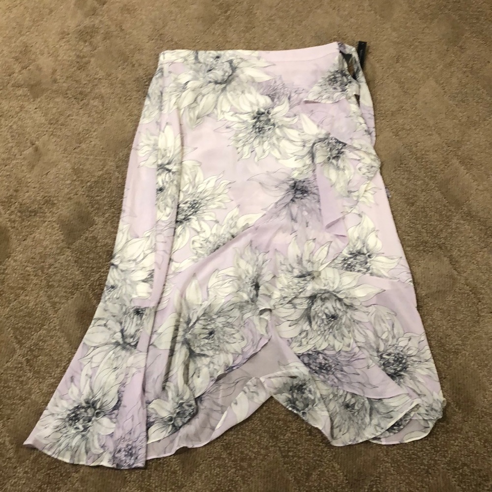 Vince Camuto Floral Wrap Skirt - NWT